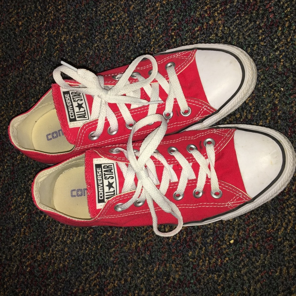converse all star in red